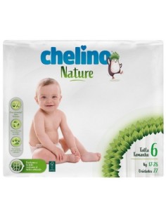 Pañales Chelino Nature Talla 4 (9-15 kg) 34 Uds