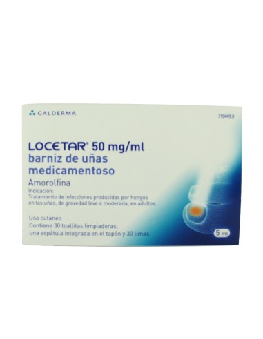 ocetar 50 mg/ml barniz de uñas medicamentoso 5 ml