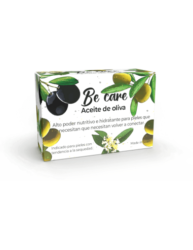 Jabón vegano BE CARE de aceite de oliva