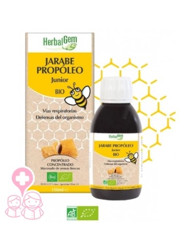 Pranarom Herbalgem Propóleo Junior jarabe BIO 150 ml