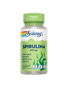 Solaray Spirulina 100 Cápsulas