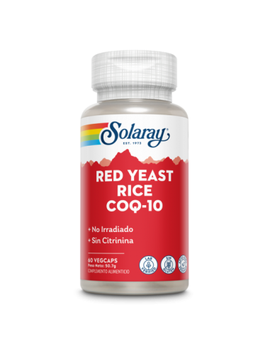 Solaray Red Yeast Rice Q10 60 Caps