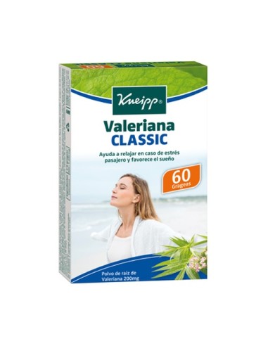 Kneipp Valeriana Classic (60 grageas)
