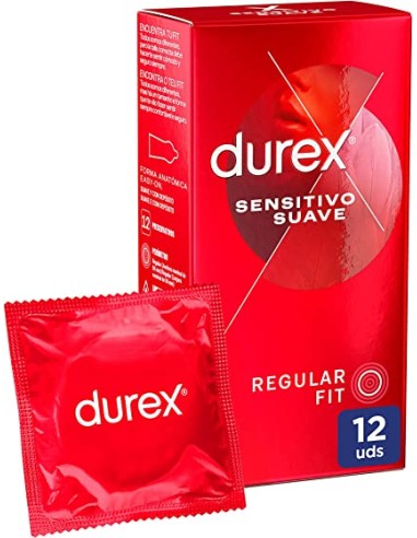 Durex Preservativos  Sensitivo Suave Regular Fit - 12 ud.