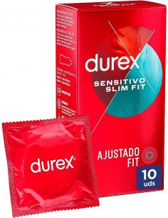Durex Sensitive Slim Fit 10...