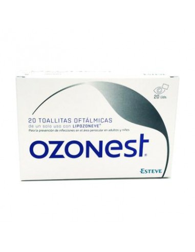 OZONEST TOALLITAS OFTÁLMICAS (20 TOALLITAS)